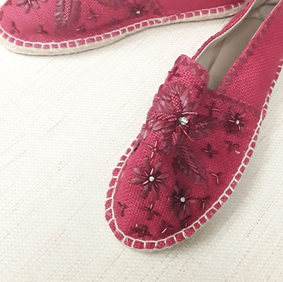 Johnny Was Antik Batik Red Tori Espadrilles - Picture 12 of 12